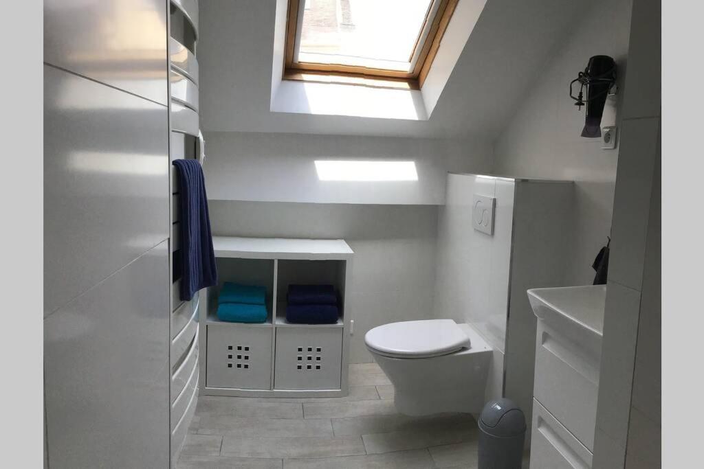 Duplex Bellifontain Au Coeur De Fontainebleau Apartment Luaran gambar